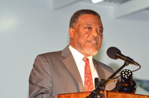 Acting President Samuel Hinds