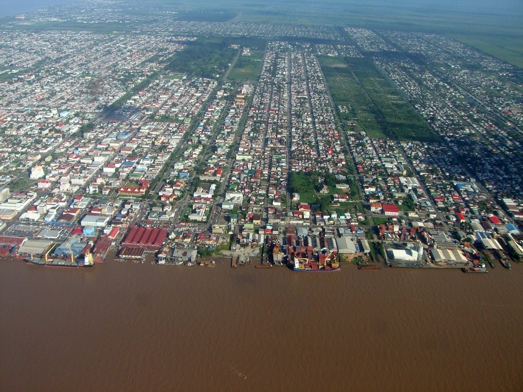 Aerial view of Georgetown