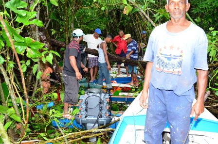 Rescuers search for survivors amongst the wreckage (file photo)