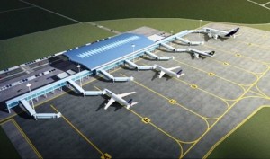 Artist’s impression of CJIA’s new terminal