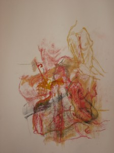 Live model drawing