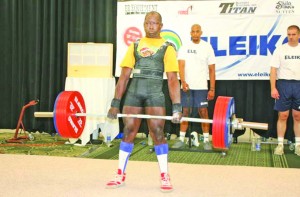 Veteran Winston Stoby became Guyana’s first world champion in powerlifting in 2012