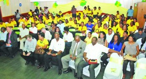 A section of the audience at the Guyana Women Miners Organisation anniversary celebration