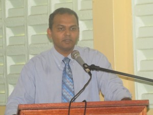 Sport Minister Dr Frank Anthony