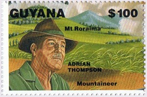 Guyana (1993) Mt Roraima; Adrian Thompson, mountaineer