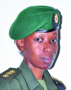 GDF Captain Dr Natoya Lewis-Fraser