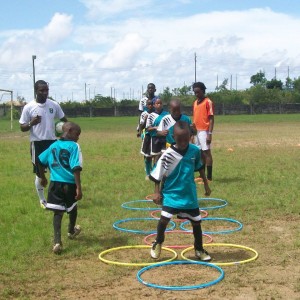 Future football pros dedicated to improving their game