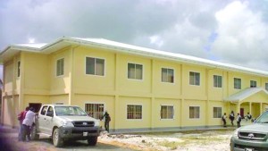 The newly commissioned dormitory at Charity