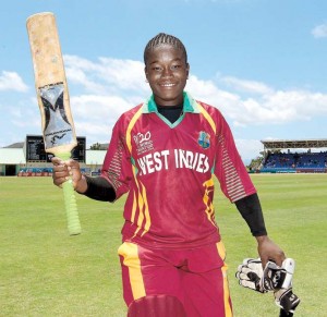 West Indian Deandra Jalisa Shakira Dottin is a right-handed batswoman and right-arm fast-medium bowler.