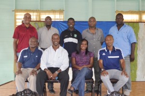 GFRC President Alfred King (seated second from left) with members of the executive committee