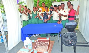 Zeeburg Secondary School students celebrating their win