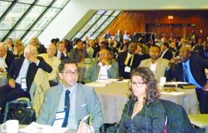 Participants at the Guyana Day Seminar 2013 at the Prospectors and Developers Association Conference in Toronto, Canada