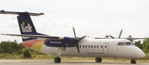 LIAT flight touches down at Ogle International Airport