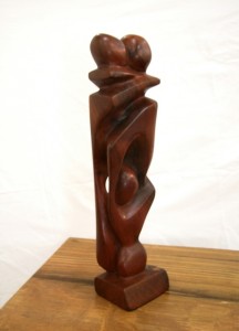 Nelson's sculpture 'Lovers (Father, Mother & Child)' was recently exhibited at Castellani House
