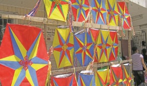 The star shaped kite is still popular in Guyana