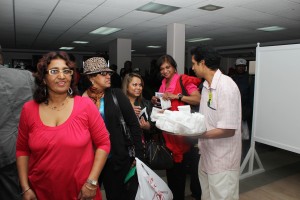 Hundreds of visitors arriving in Guyana were on Sunday (May 5) treated to a special Arrival Day welcome at the Cheddi Jagan International Airport (CJIA), Timehri, East Bank Demerara.