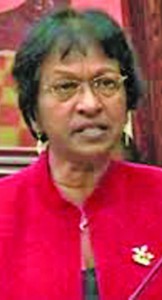 Women and Gender Equality Commission Chairperson Indra Chandarpal