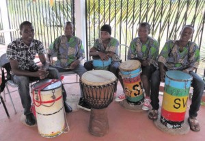 Drummers of the Sea View Cultural Organisation