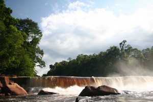 Mazaruni River at Aruwai Falls (Photo by Cody H)