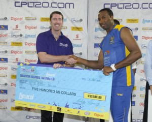 Kieron Pollard is a Super Sixes winner