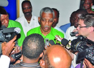 Opposition Leader David Granger 