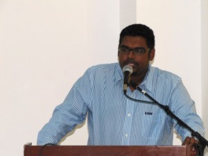 Acting Tourism Minister Irfaan Ali