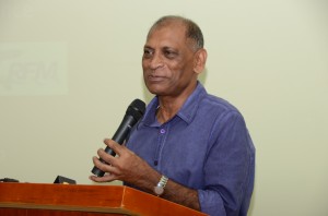 Minister of Agriculture Dr. Leslie Ramsammy