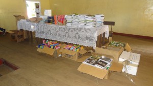 School supplies for Matthew's Ridge Primary School and Pakera Nursery School