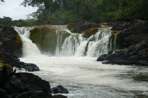 Unnamed waterfalls on Rewa river (Photo by David Johnstone)