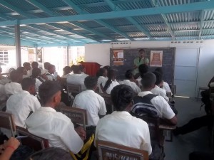 Youths benefit immensely from awareness sessions held at Upper Corentyne Industrial Training Centre