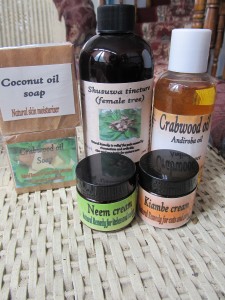 A few of Medicine from Trees' products