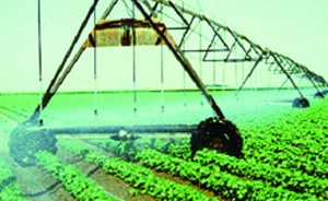 A high-tech irrigation system