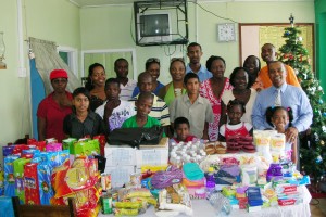 Alpha Children's Home regularly receives supplies from the organisation