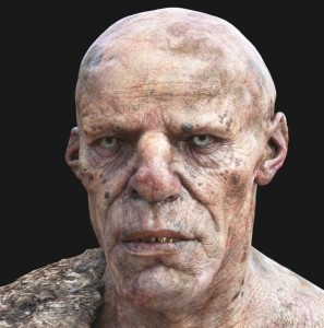 Detailed digital work sculpted by Damien for 'Jack the Giant Slayer'