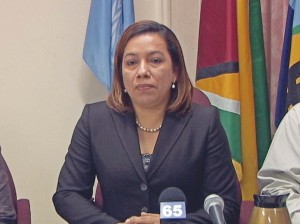 Foreign Affairs  Minister Carolyn  Rodrigues-Birkett