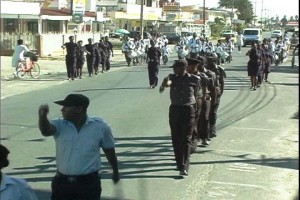 A group of marchers that formed part of the parade