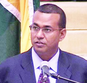 Natural Resources and Environment Minister Robert Persaud