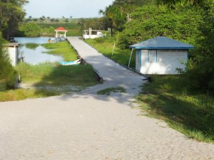 The boat landing