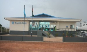 Republic Bank’s new branch at Manari Road, Lethem