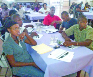 A section of the gathering at the consultation held at the Regency Suites Hotel, Hadfield Street, Georgetown