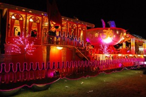 A float of the Golden Om Dharmic of East Berbice in more recent years