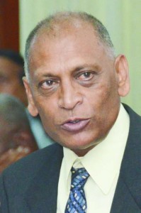 Agriculture Minister, Dr Leslie Ramsammy