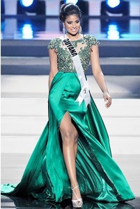 Katherina Roshana at the preliminary night of the Miss Universe pageant