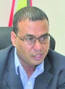 Natural Resources and Environment Minister Robert Persaud