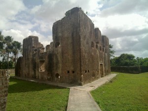 The remains of Fort Zeelandia