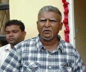 Region Five Chairman Bindrabham Bisnauth