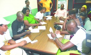 Professional boxers appearing on the Guyana Boxing Board of Control’s (GBBC) ProAm boxing card slated for Boxing Day sign their respective contracts on Friday