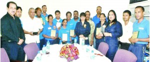 Berbice Bridge Company Inc (BBCI) honoured several long-serving and outstanding employees on December 20, 2013