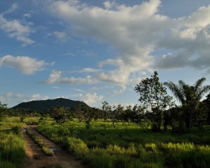 Spectacular view of the mountain in Surama