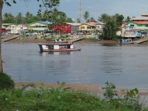 Often the only way to get from one place to another on Guyana’s vast waterways